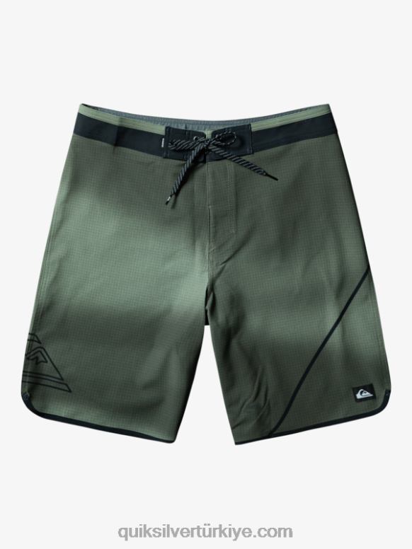 Quiksilver erkekler surfsilk new wave 20 sörf şortu 226FP224 dört yapraklı yonca