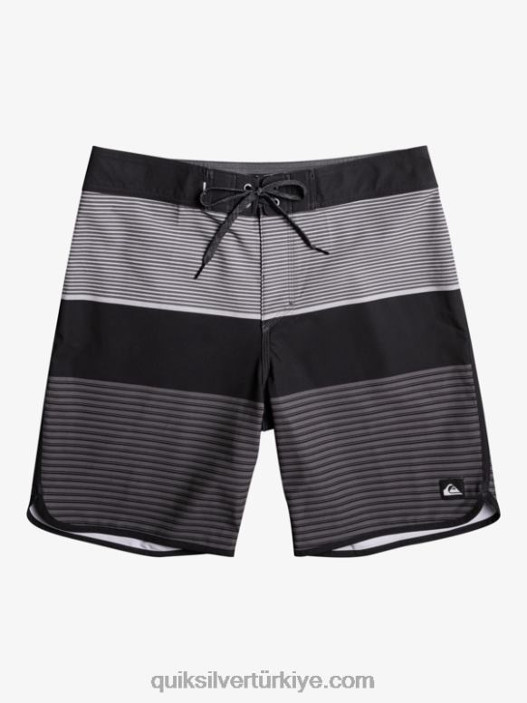 Quiksilver erkekler surfsilk tijuana 19 sörf şortu 226FP206 siyah
