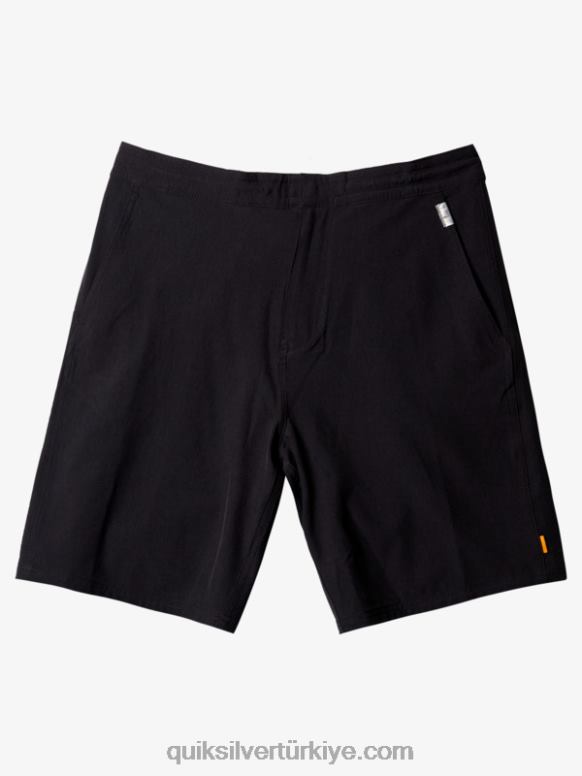 Quiksilver erkekler waterman suva 20 amfibi sörf şortu 226FP780 siyah