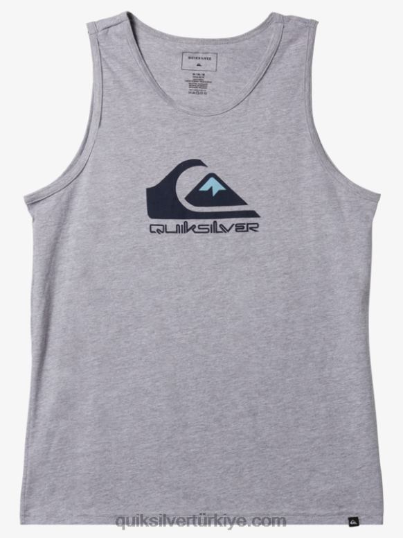 Quiksilver erkekler büyük logosu tankı 226FP267 atletik funda