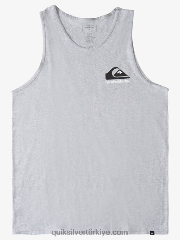 Quiksilver erkekler logosu geri tankı 226FP1522 atletik funda
