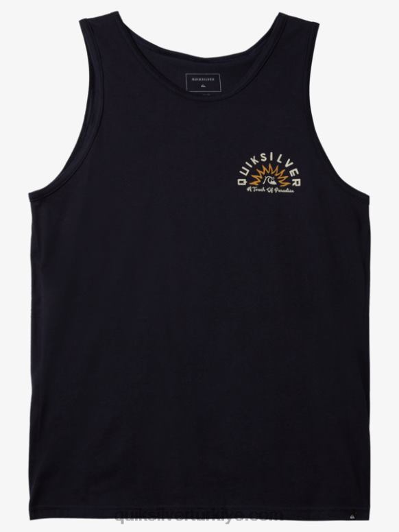 Quiksilver erkekler su masalları tankları t-shirt 226FP1362 donanma blazer