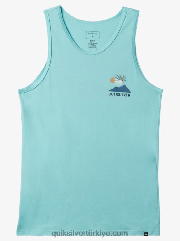 Quiksilver erkekler yeni kabile tankı 226FP126 melek mavisi