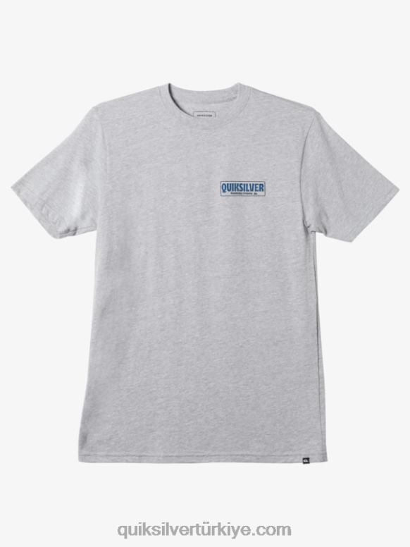 Quiksilver erkekler mola tişörtü 226FP1192 atletik funda