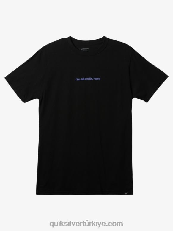 Quiksilver erkekler omni elmas t-shirt 226FP164 siyah