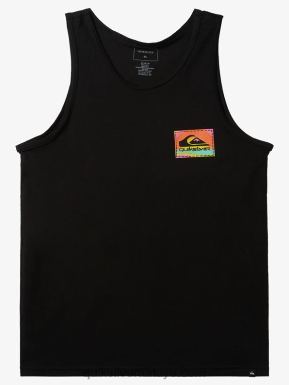 Quiksilver erkekler renk akışı tişört 226FP1333 siyah