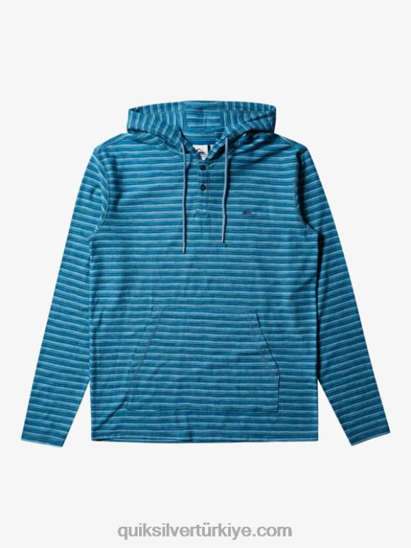Quiksilver erkekler Carlton kapşonlu 226FP743 carlton kamera hücresi şeridi