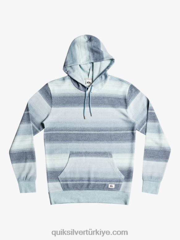 Quiksilver erkekler büyük otway kapşonlu 226FP1246 Provence blue büyük otway