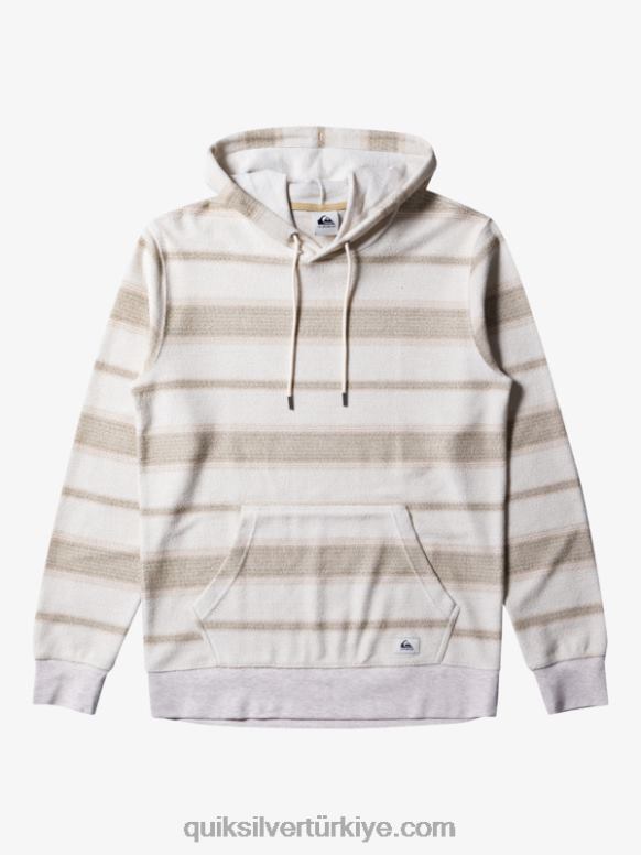 Quiksilver erkekler büyük otway kapşonlu 226FP578 zeytin grisi harika otway