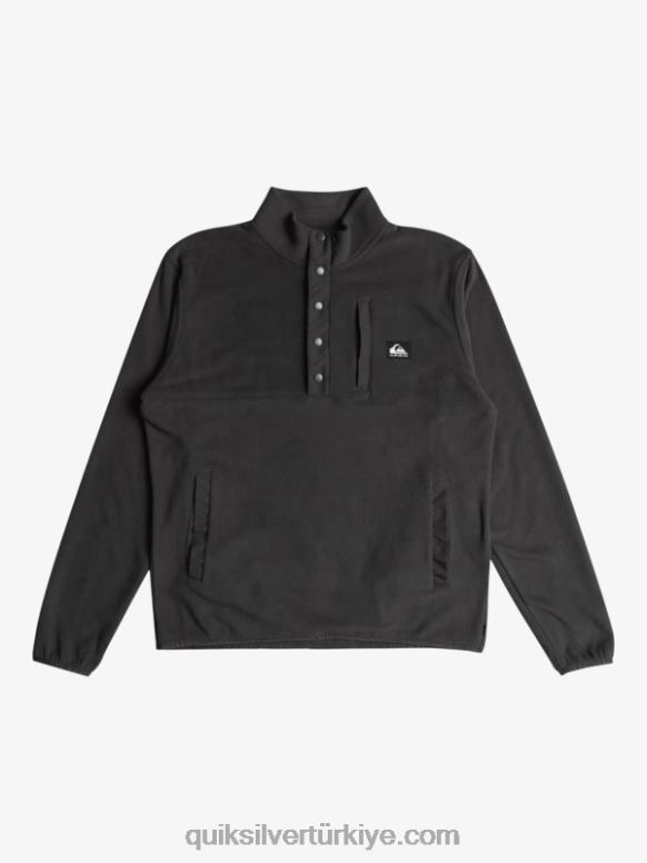 Quiksilver erkekler hedef yok çıtçıtlı polar kazak 226FP1040 hayalet