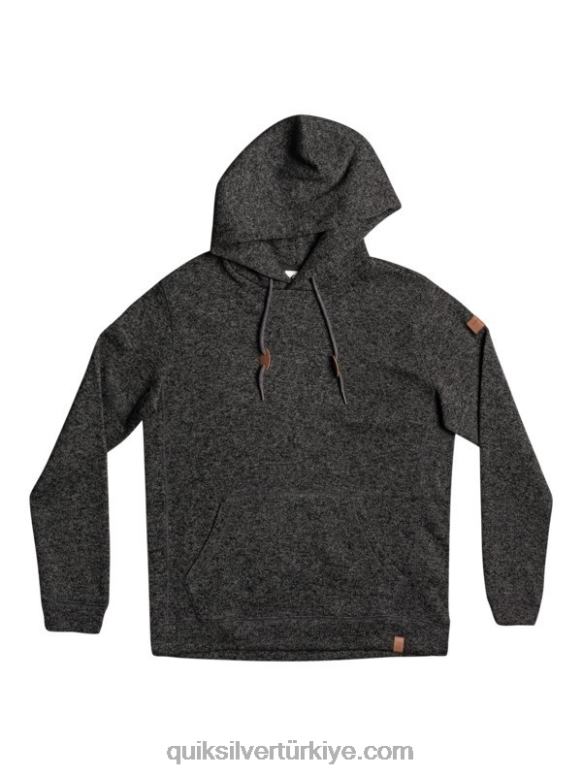 Quiksilver erkekler keller kapşonlu 226FP1710 koyu gri meşe
