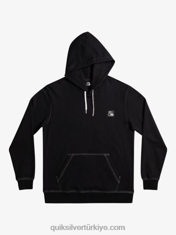 Quiksilver erkekler orijinal kapşonlu 226FP1033 siyah